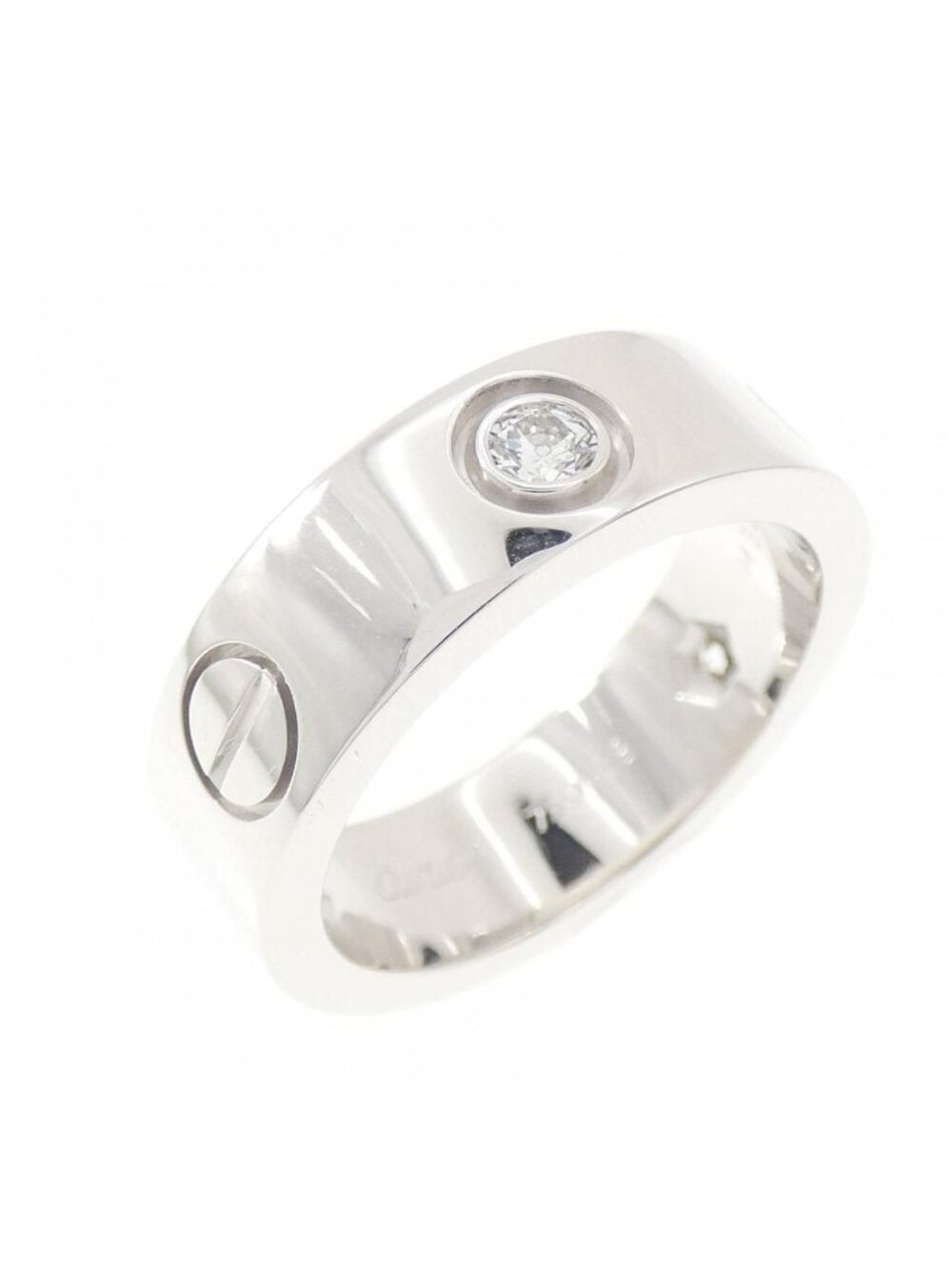 Cartier Love Half Diamond Ring